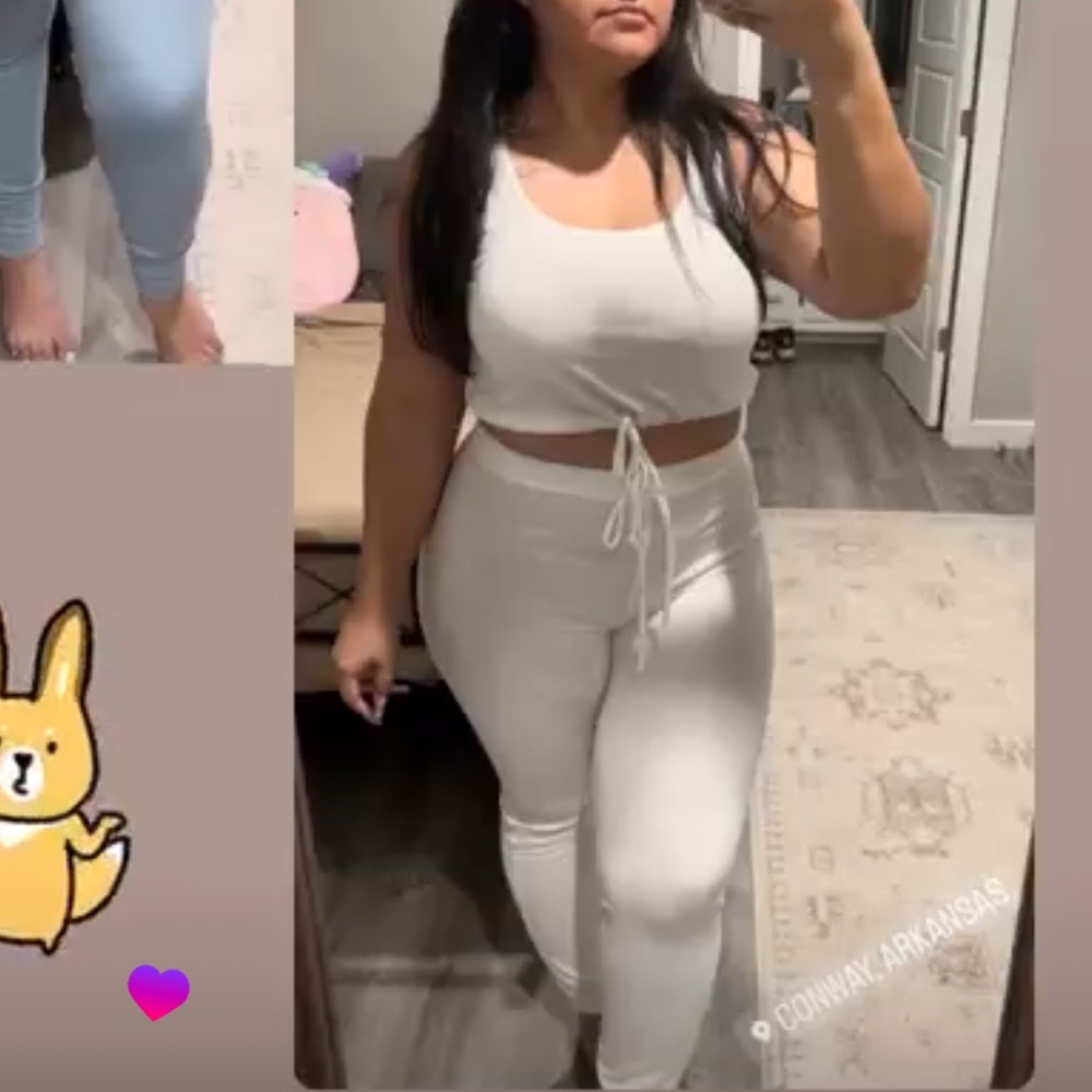 Fashion Nova White Set